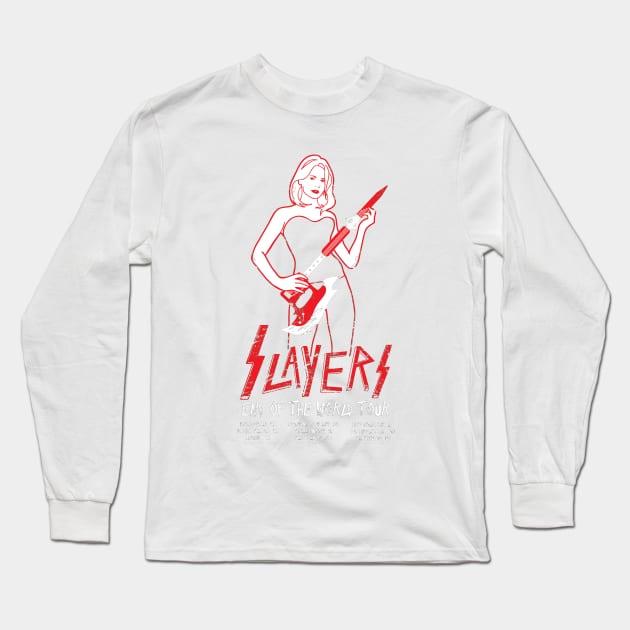 Slayers End of the World Tour Long Sleeve T-Shirt by kentcribbs